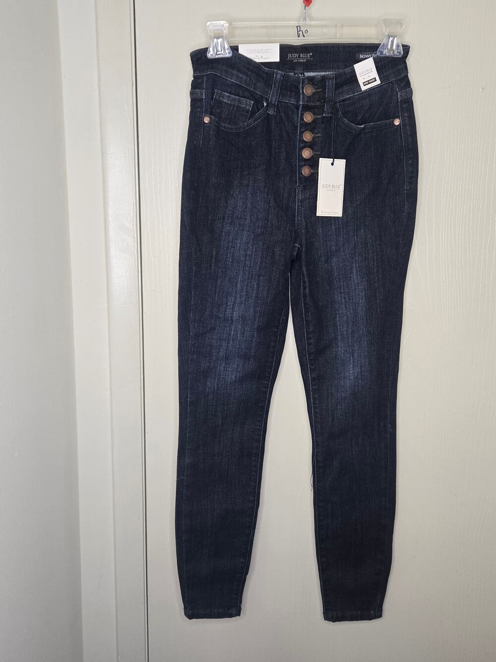 Judy Blue Size 1 Skinny Fit Button Fly